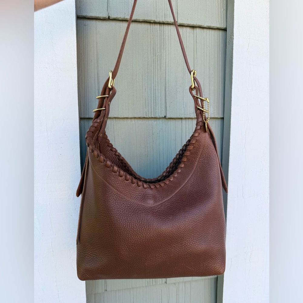 HH Dry Goods Artisan Made Mora Shoulder Bag in Limited Edition Walnut Leather